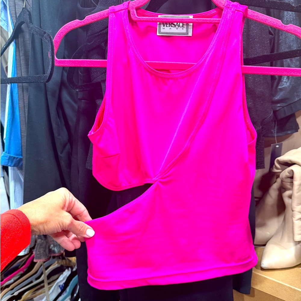 Versace Pink Top